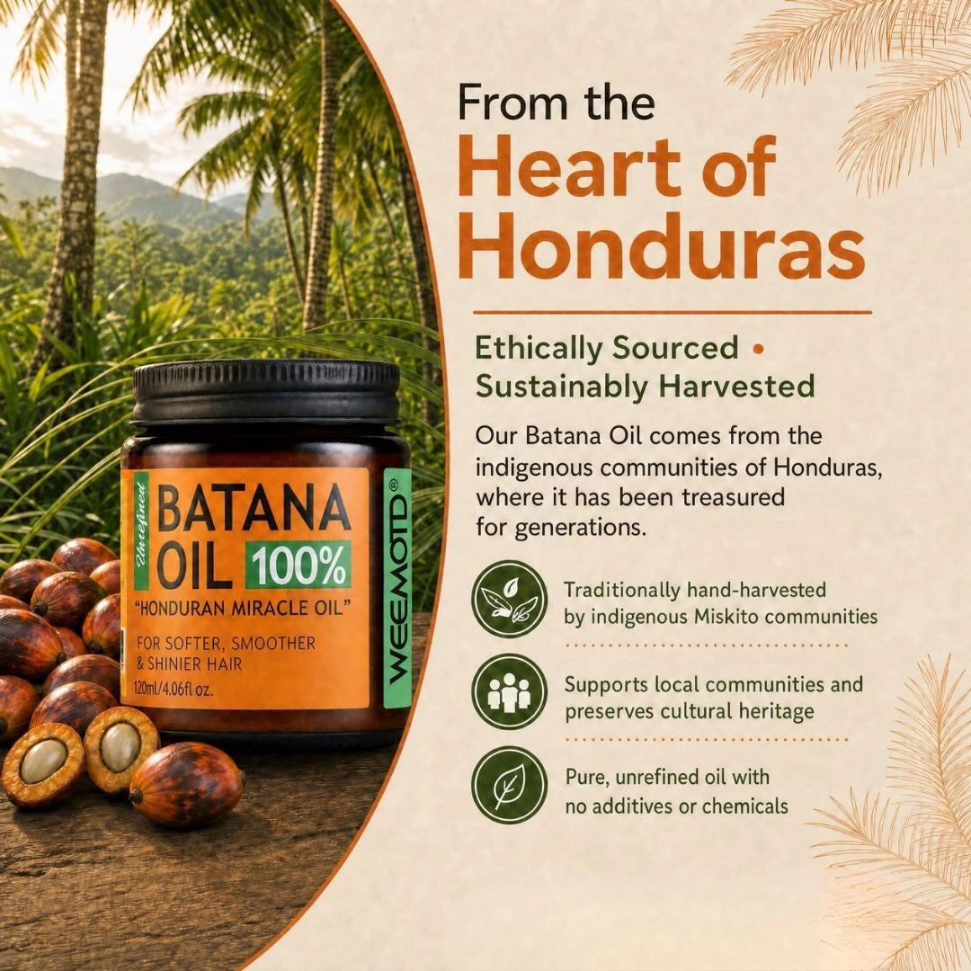 Raw Batana oil for hair product